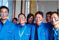 超前涂料90同學會現(xiàn)場！河南真石漆知名品牌